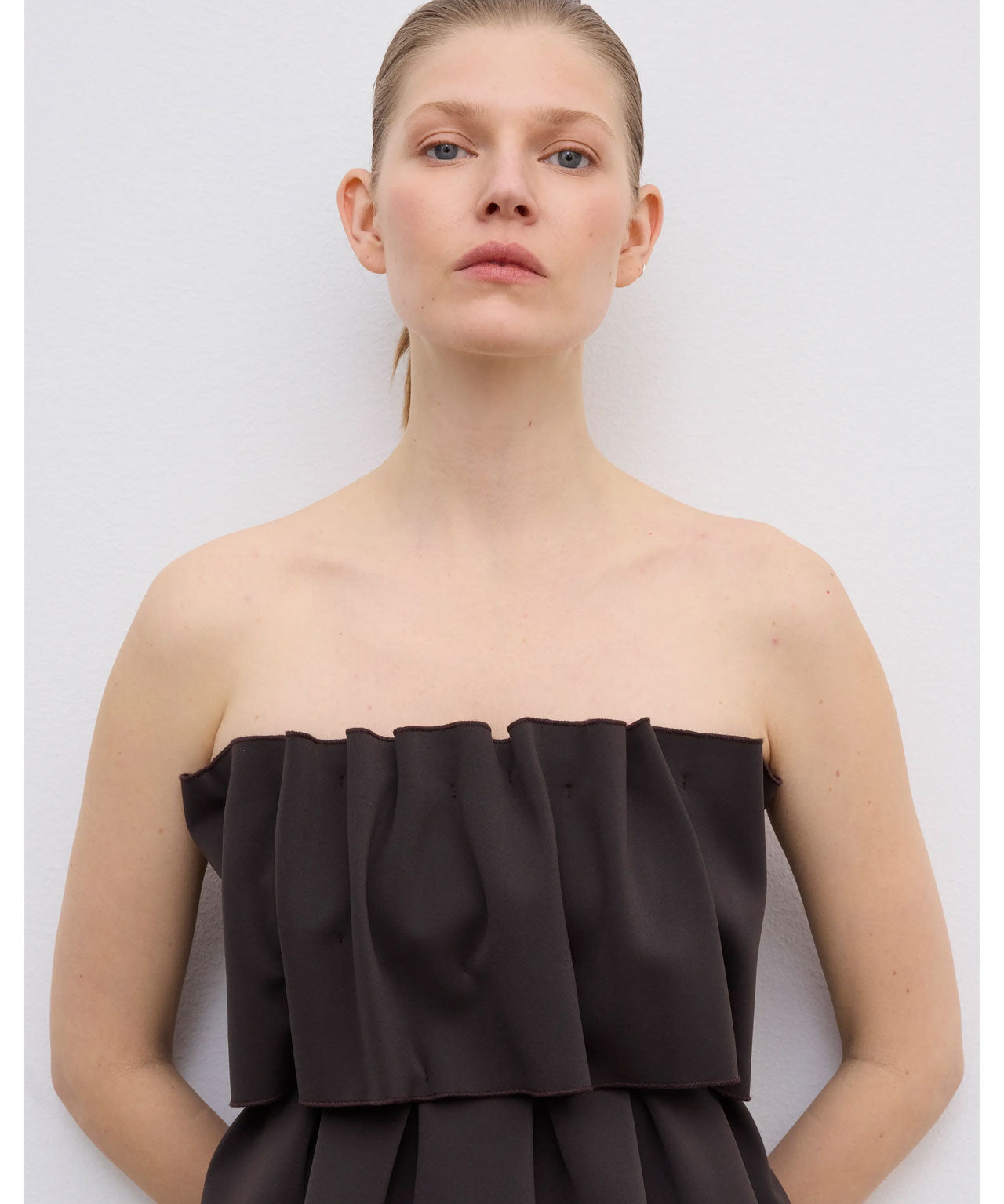 house-of-dagmar-sculpted-top-chocolate-tube-top-stylealbum