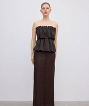 house-of-dagmar-sculpted-top-chocolate-tube-top-stylealbum