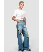 EGONLAB Super long flared Denim