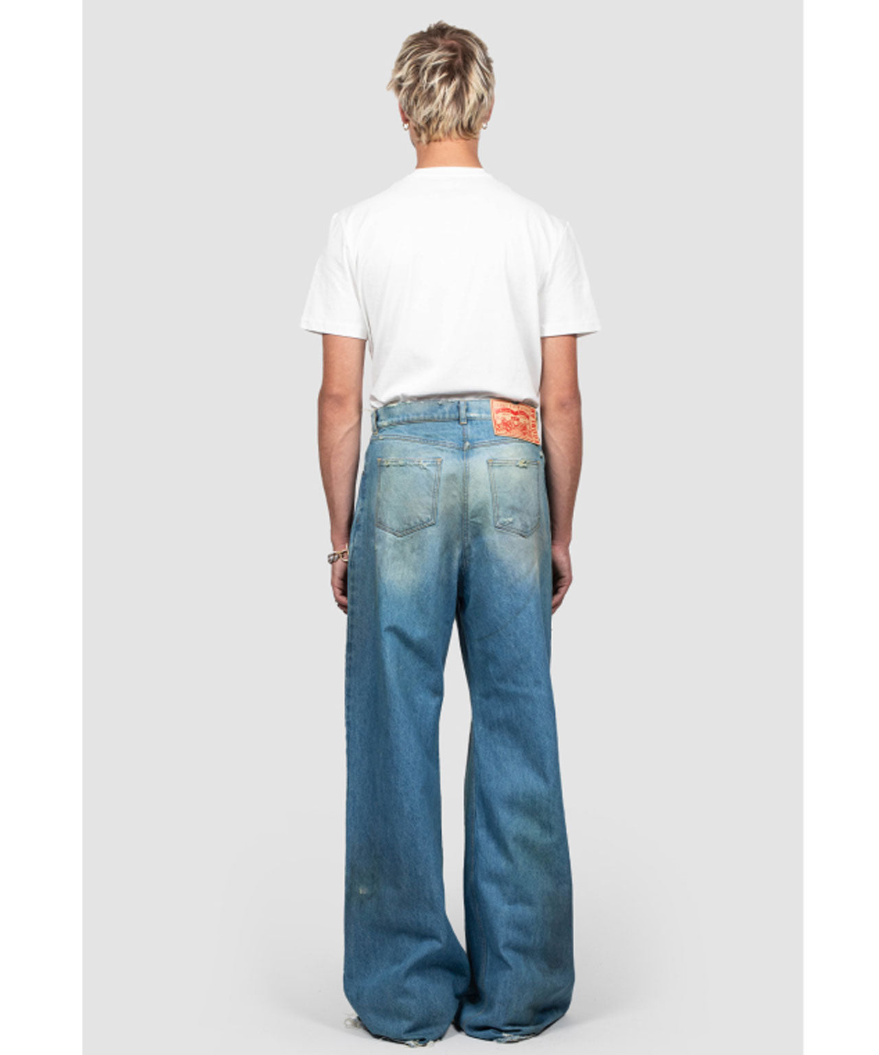 EGONLAB Super long flared Denim