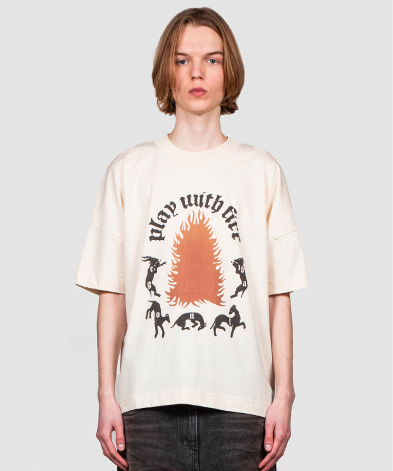 EGONLAB Oversized T-Shirt "Play with Fire"