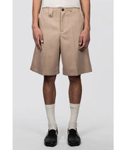 EGONLAB Beige Anzugshorts