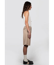 EGONLAB Beige Anzugshorts