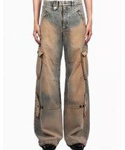 EGONLAB Cargodenim mit Tinting in Champagne