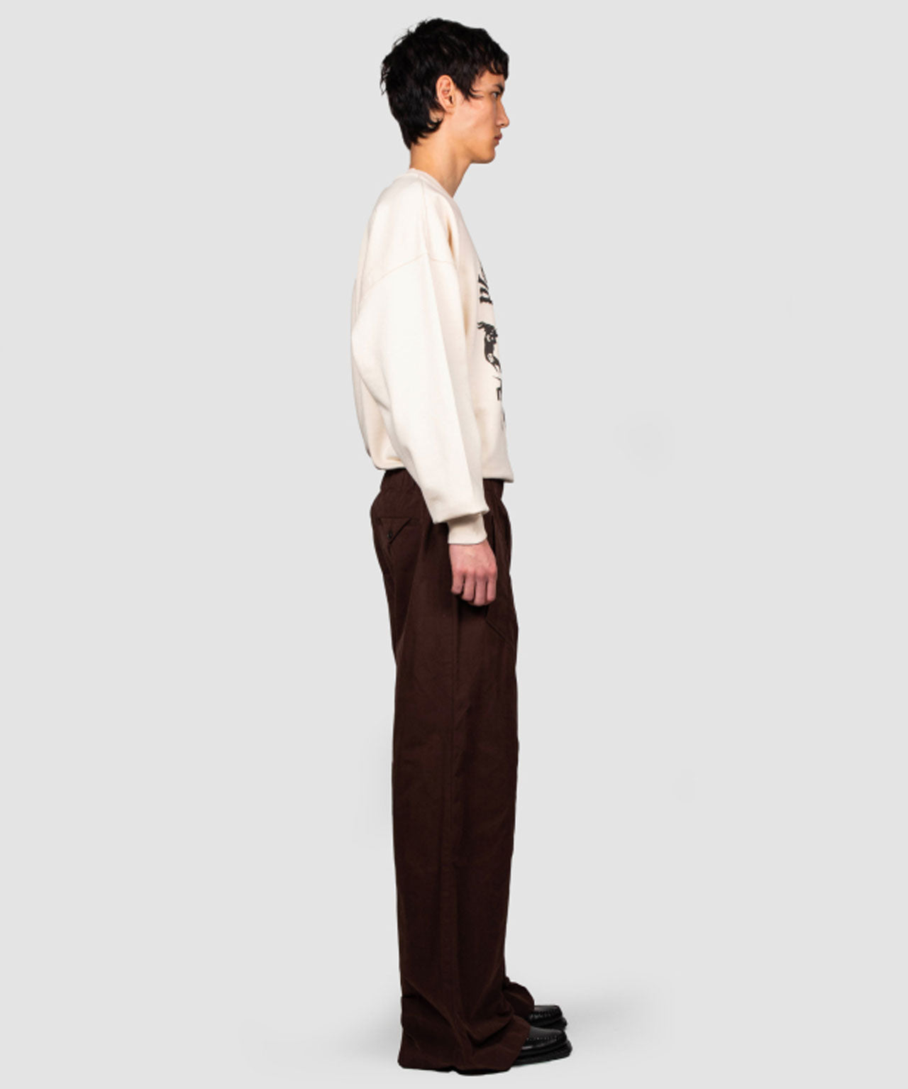 EGONLAB Dunkelbraune Trackpants