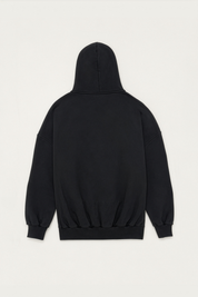 AVAVAV Schwarzer Hoodie mit seitlichen Flügeln