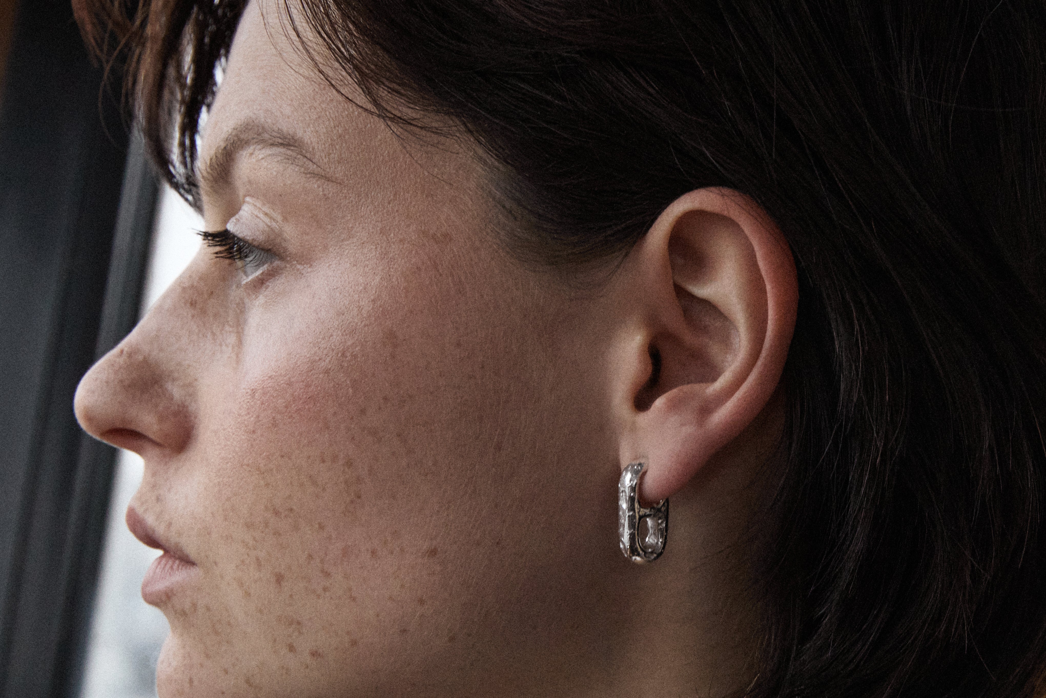 CAROLIN DIELER, Pike Earring, Sterling Silver