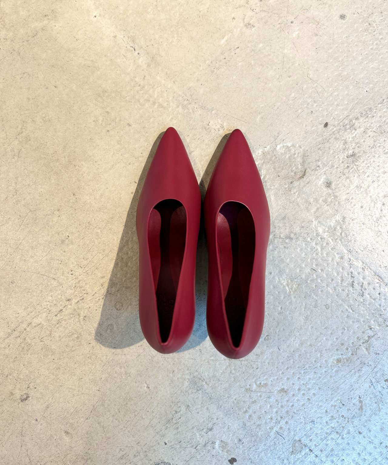 GIABORGHINI Himbeerrote Pumps