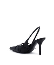 GIABORGHINI Schwarze Pumps mit Schnallendetails
