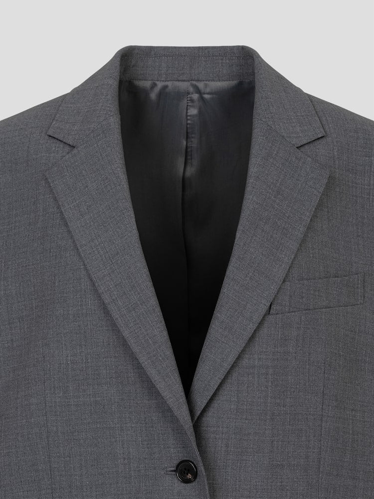 JUUN.J Oversized, graue Blazerweste