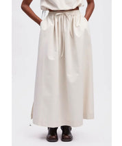 GESTUZ Cremefarbener Maxiskirt