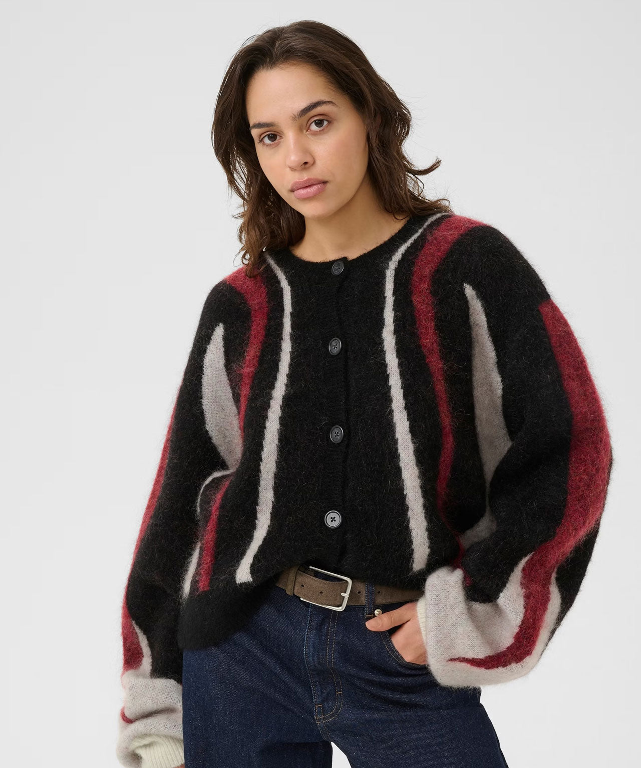 Gestuz-mafi-cardigan-y2k-90s-strick-jacke-intarsia-stylealbum