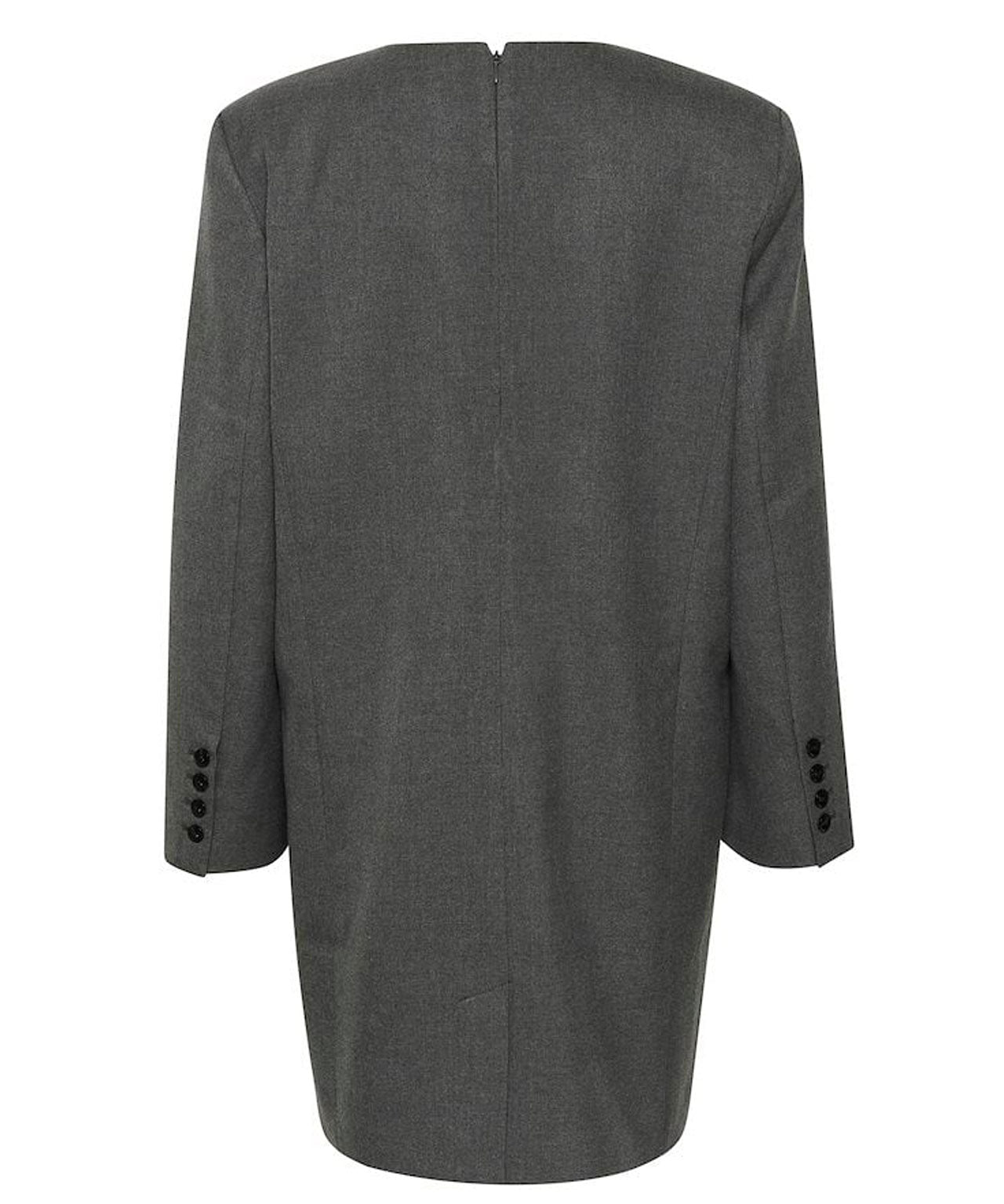 GESTUZ Graues Powerkleid