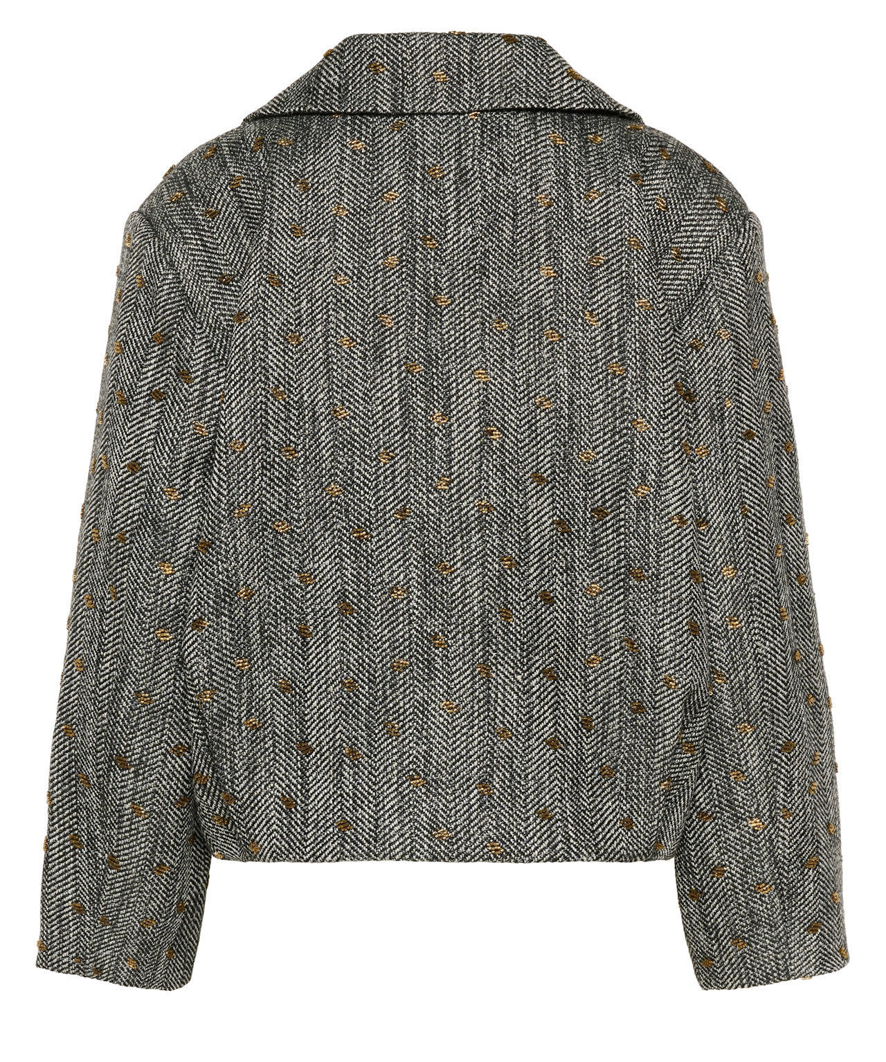 GESTUZ Oversized Blazer mit Herringbonetsruktur