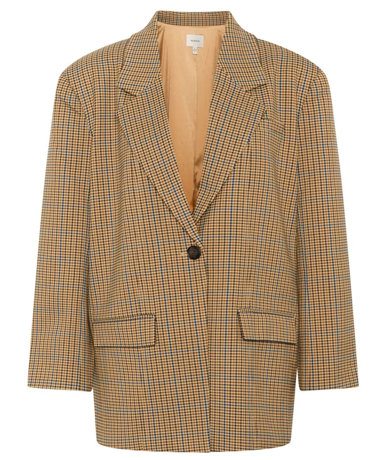 GESTUZ Karierter Blazer