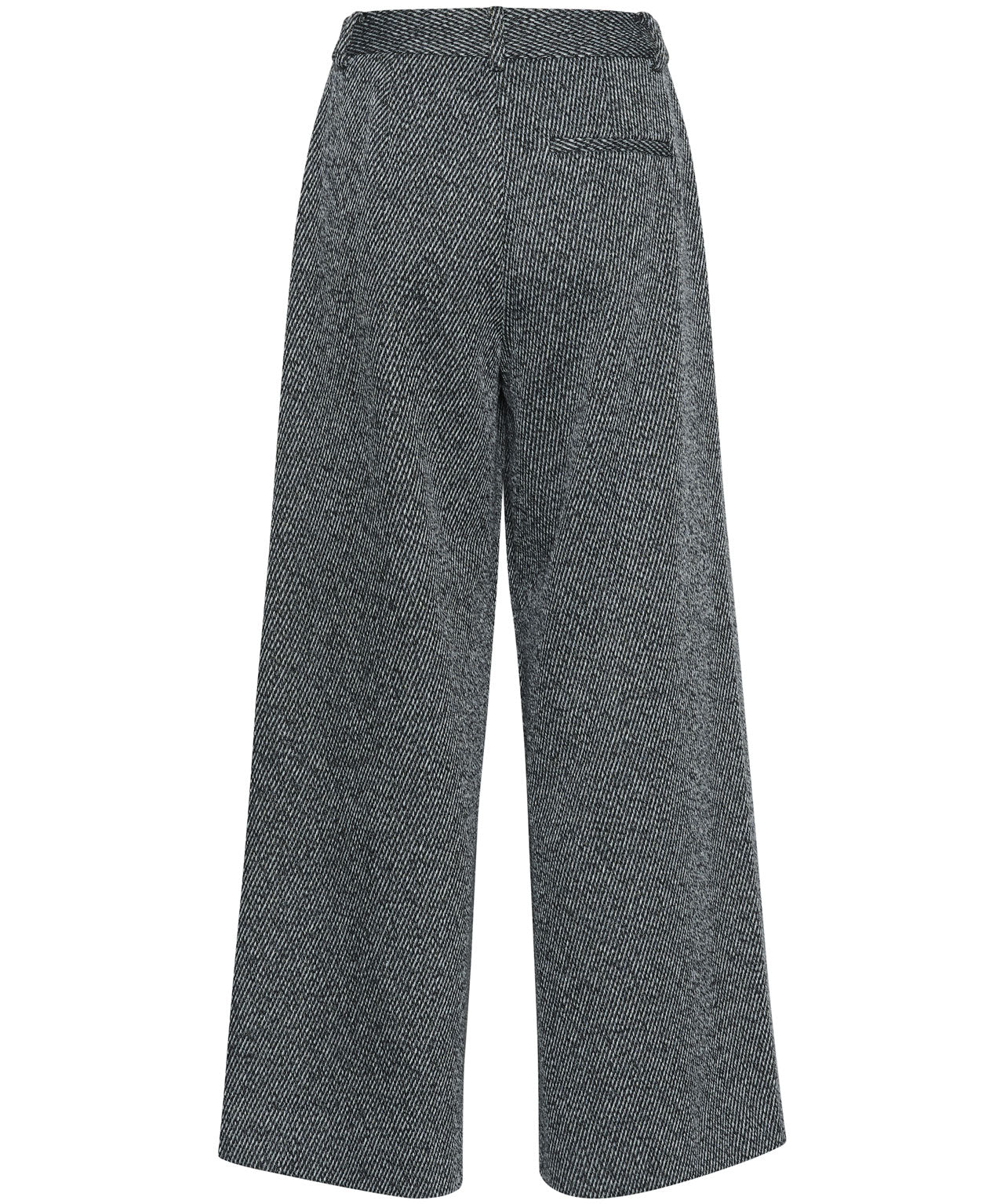 GESTUZ Dunkelblaue, melierte Anzughose