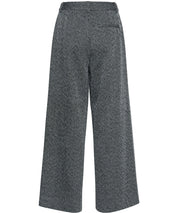 GESTUZ Dunkelblaue, melierte Anzughose