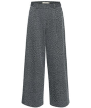 GESTUZ Dunkelblaue, melierte Anzughose