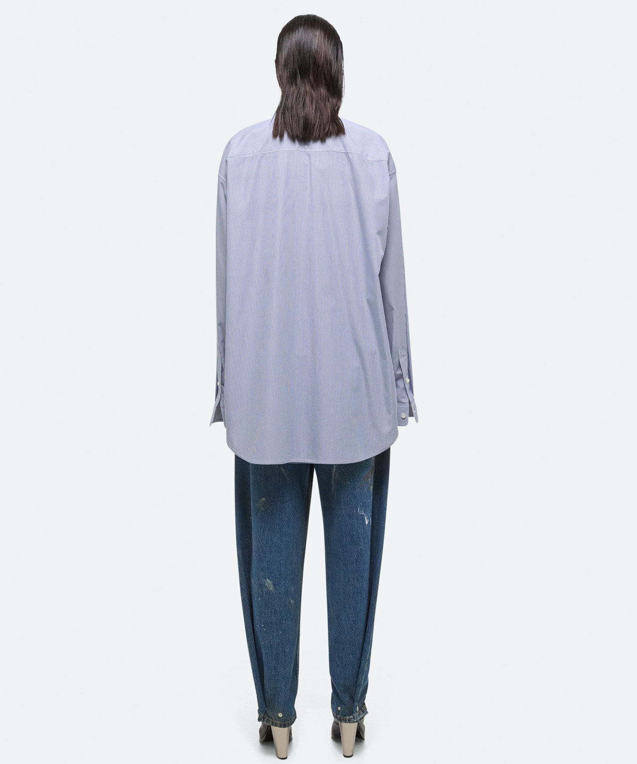 HELMUT LANG Gestreifte Hemdbluse