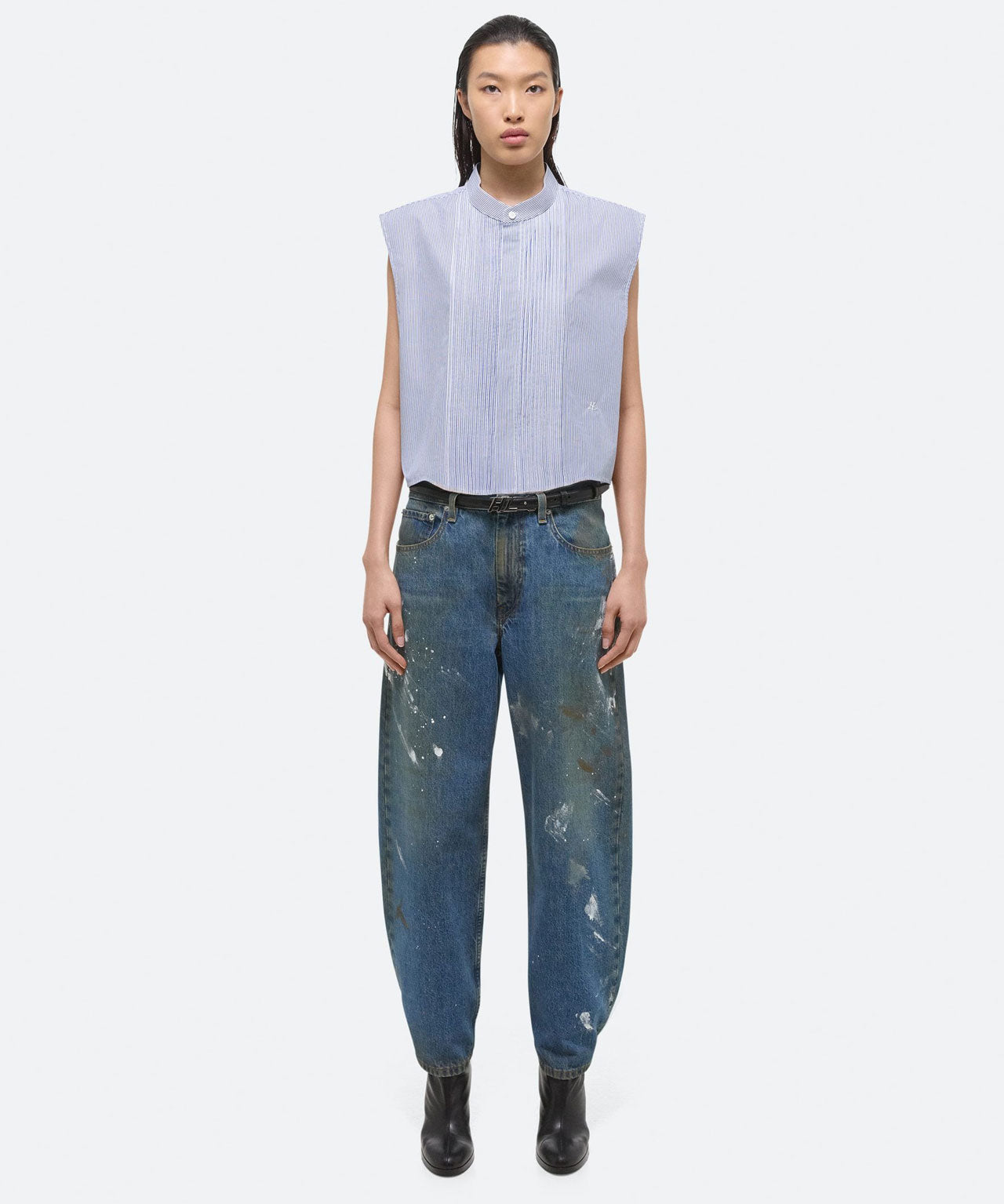 HELMUT LANG Cropped Bluse