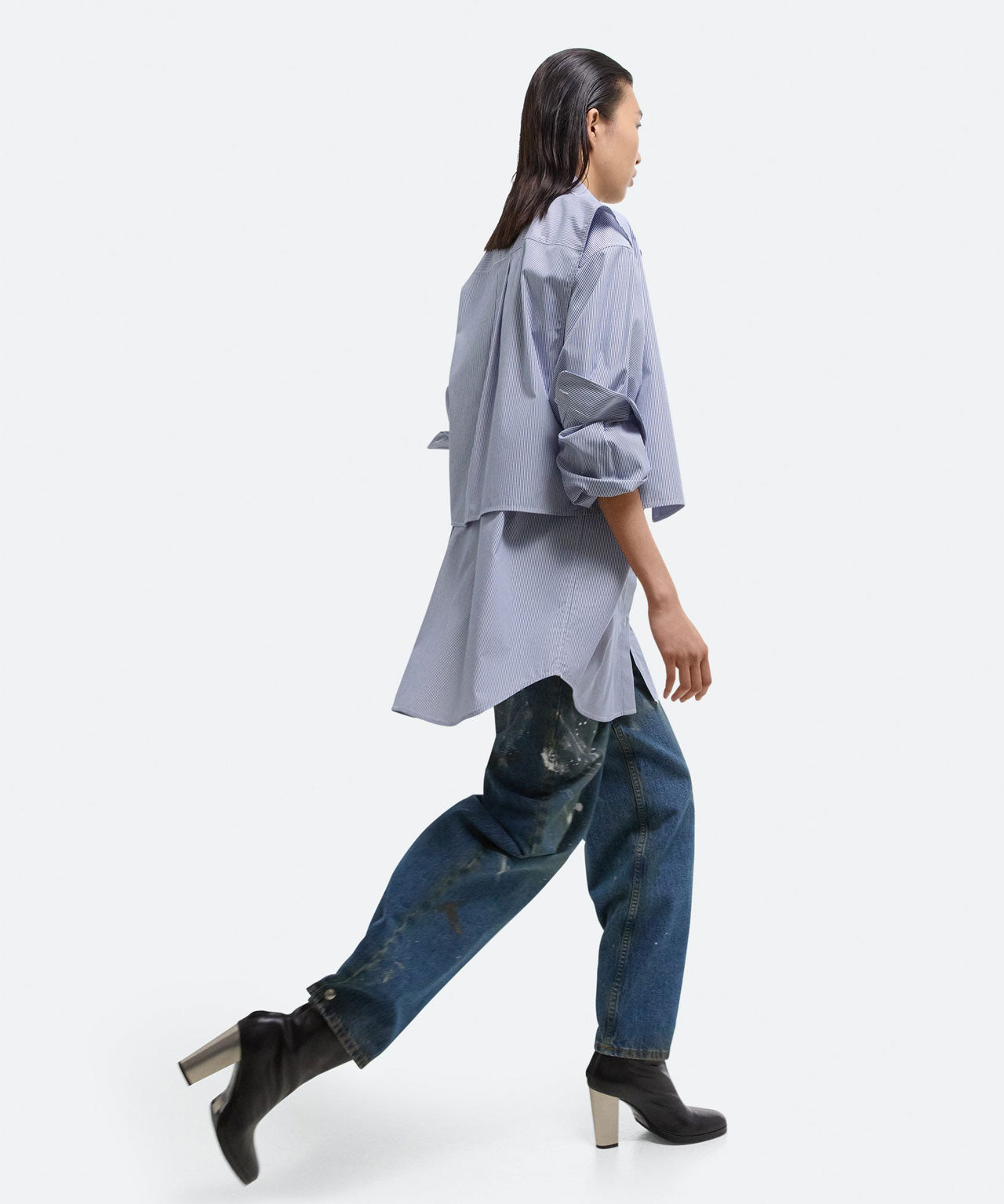 HELMUT LANG Cropped Bluse