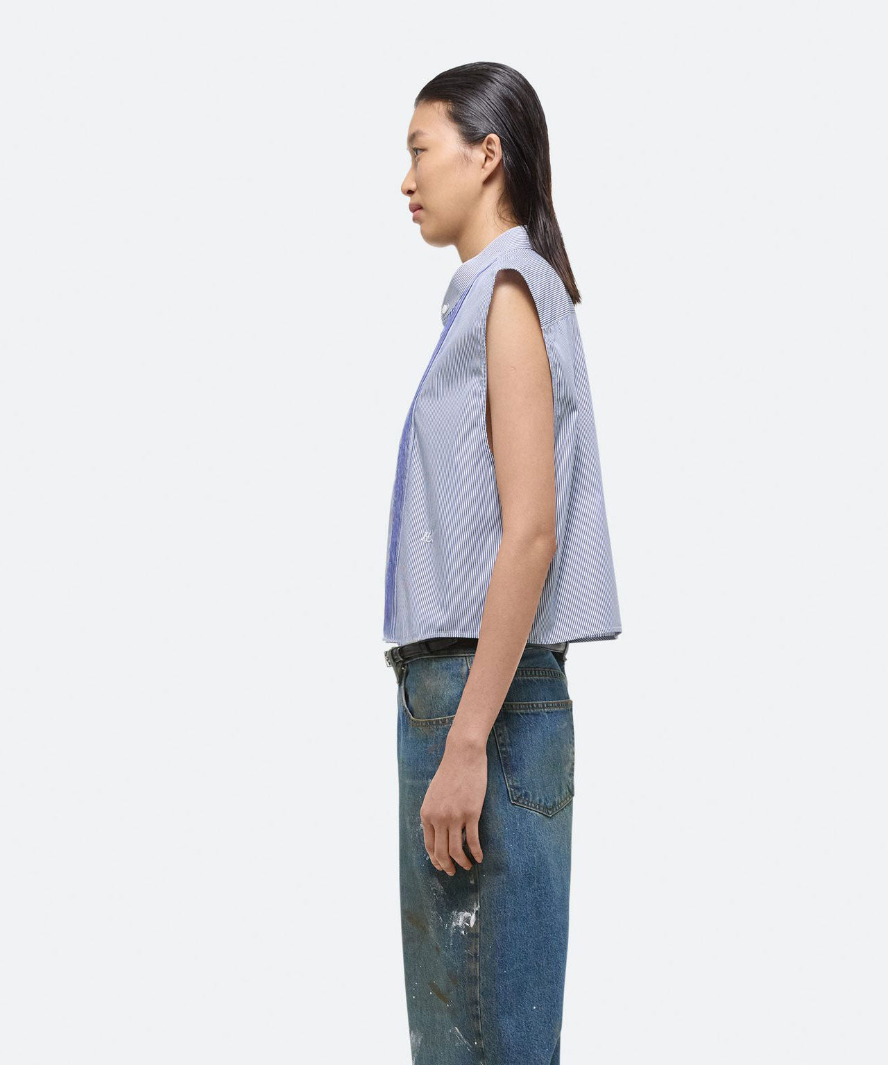 HELMUT LANG Cropped Bluse