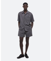 HELMUT LANG Graue Kurzarmbluse