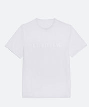 HELMUT LANG Zartes Mesh-TShirt mit Logoprint, 2 Farben