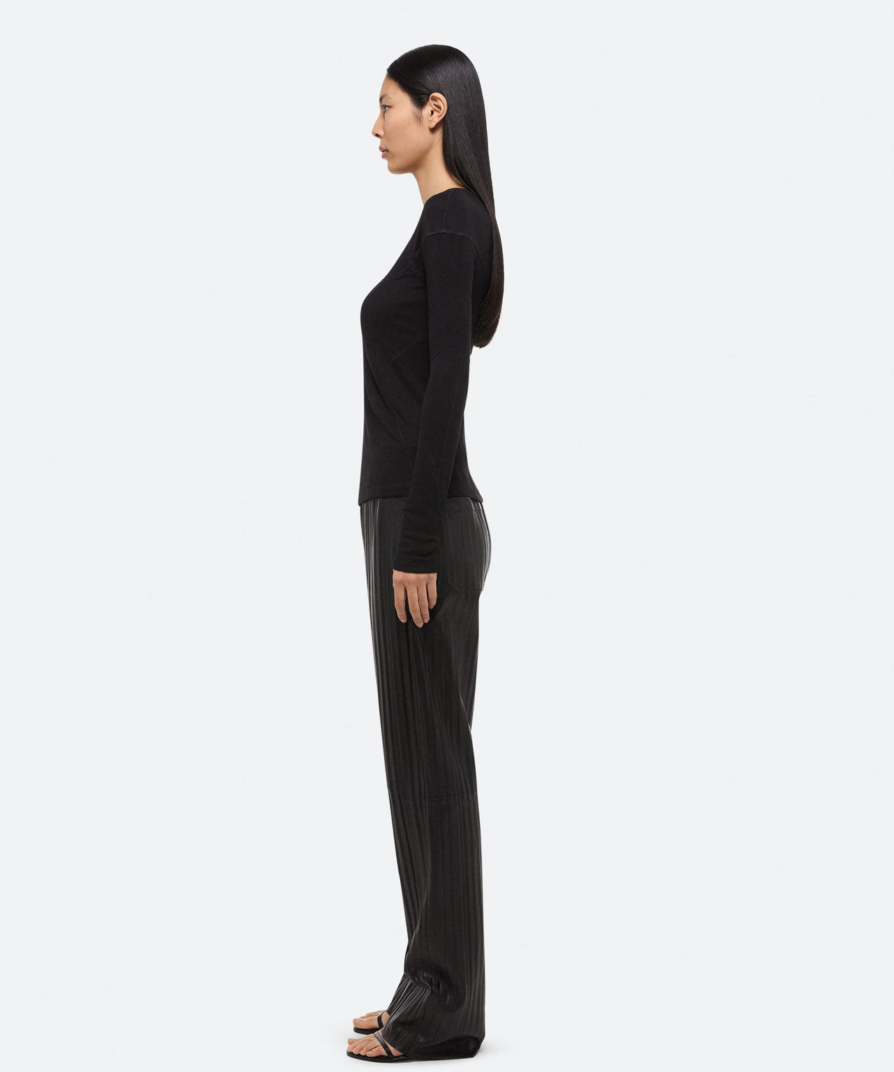 HELMUT LANG Schwarzes Longsleeve