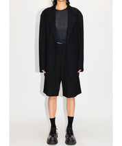 HOPE Schwarze, weite Longshorts