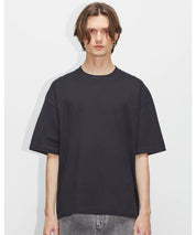 HOPE Schwarzes, oversized T-Shirt aus Cupro
