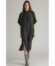 HOPE Schwarzes Seidenkleid