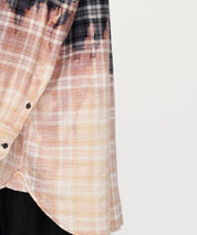 HOPE Oversized Karohemd mit Dip-dye