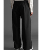 HOPE Schwarze, weite Anzughose