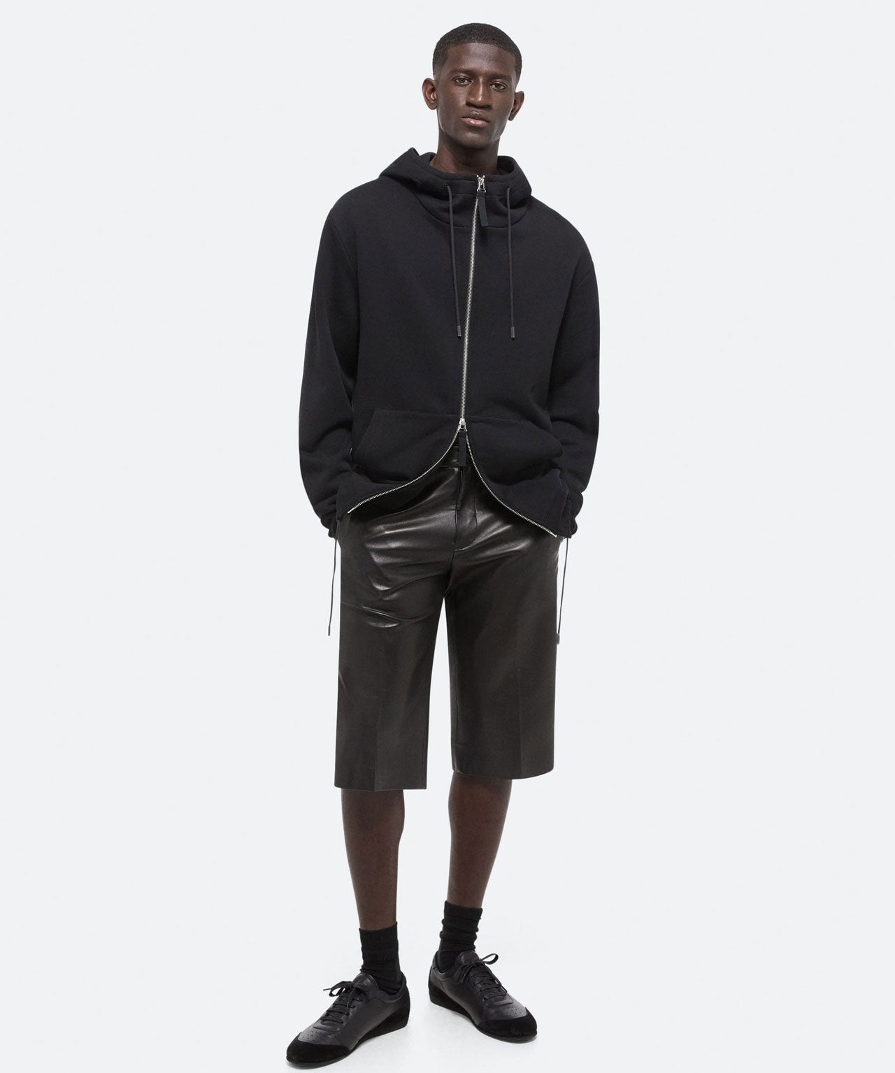 HELMUT LANG Schwarzer Sweathoodie