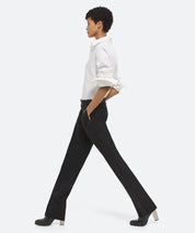 HELMUT LANG Schwarze Anzughose mit Seitenstreifen