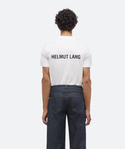 HELMUT LANG  Weißes Logo T-Shirt
