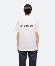 HELMUT LANG  Weißes Logo T-Shirt