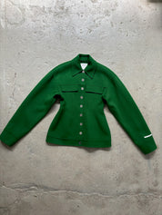SPORTMAX Grüne Wolljacke