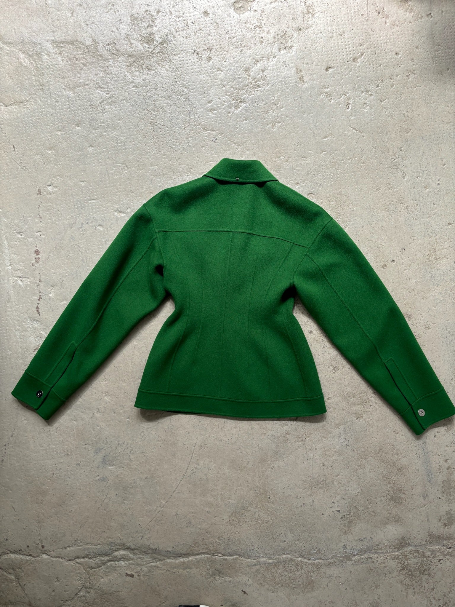 SPORTMAX Grüne Wolljacke