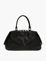 MARGESHERWOOD Schwarze, studded Ledertasche