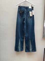 LOIS Flared Jeans mit Patchwork-Details