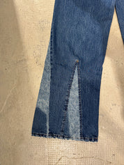 LOIS Flared Jeans mit Patchwork-Details