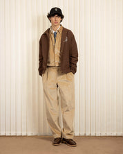 DRÔLE DE MONSIEUR Beige Kordhose
