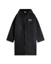 DRÔLE DE MONSIEUR Schwarzer Nylonparka