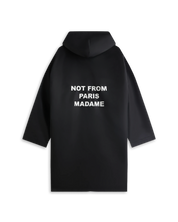 DRÔLE DE MONSIEUR Schwarzer Nylonparka