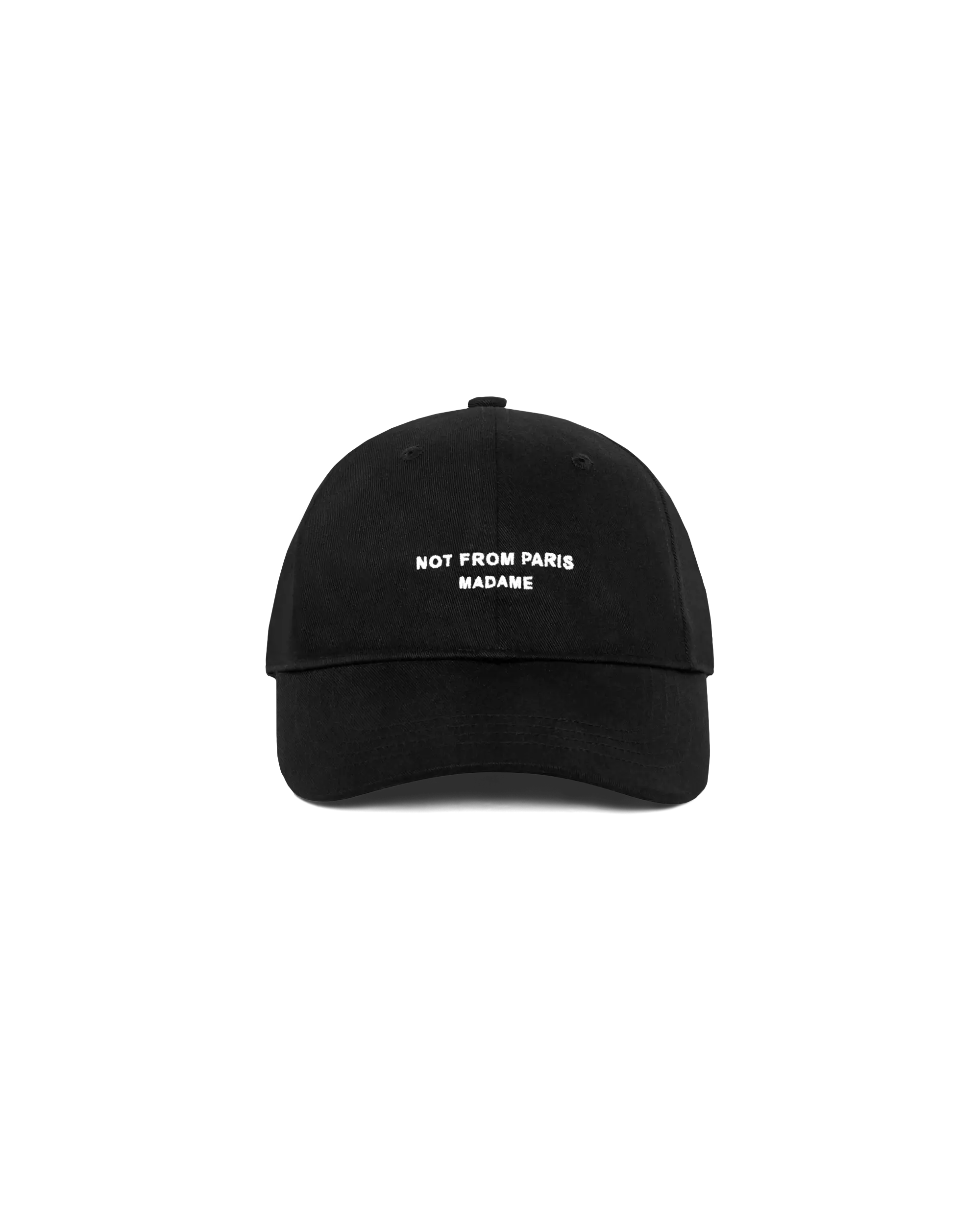 DRÔLE DE MONSIEUR Schwarze Basceap