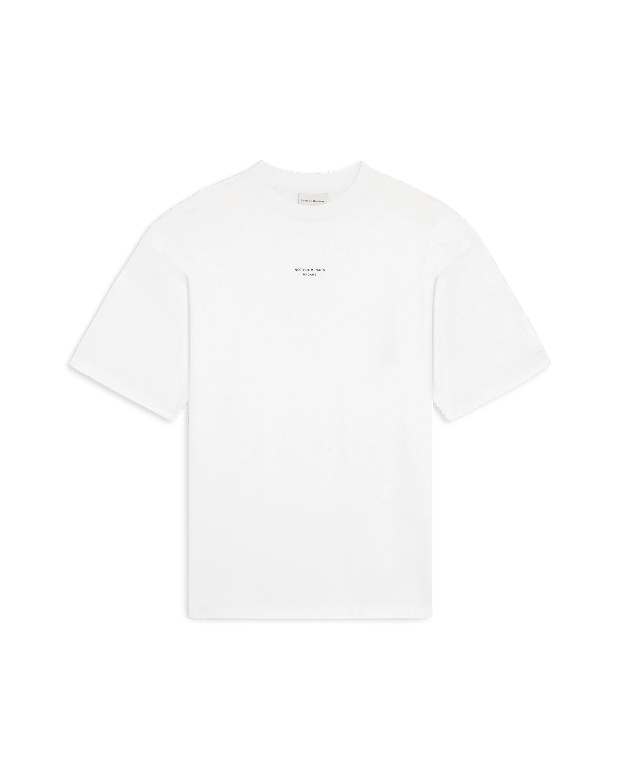 DRÔLE DE MONSIEUR Classic Slogan T-Shirt