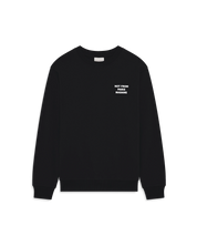 DRÔLE DE MONSIEUR Schwarzer Slogan Sweater