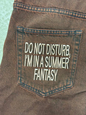 CARNE BOLLENTE Summer Fantasies Shorts  mit Stickereien